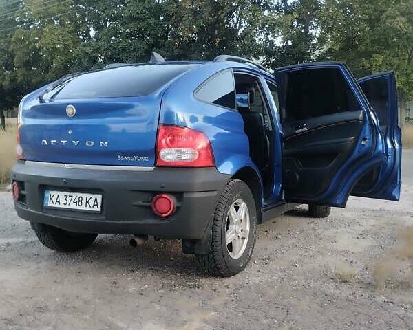 Синий Cанг Йонг Актион, объемом двигателя 2 л и пробегом 205 тыс. км за 8200 $, фото 8 на Automoto.ua