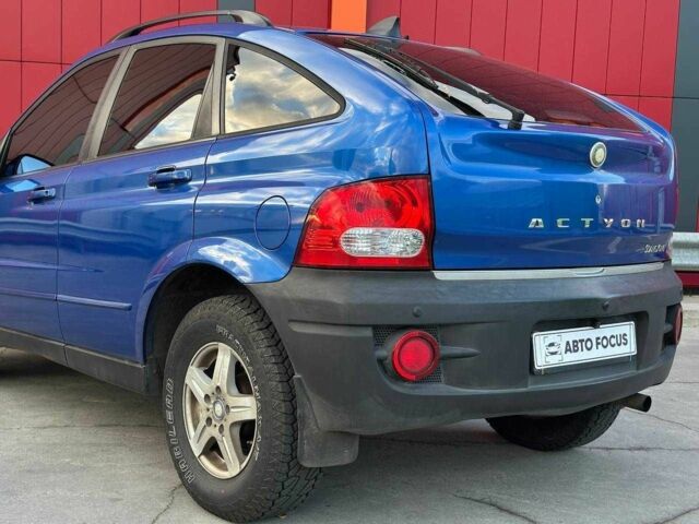 Cанг Йонг Actyon 2008 у Києві на Automoto.ua Синій Cанг Йонг Actyon, об'ємом двигуна 0 л та пробігом 207 тис. км за 6990 $, фото 4 на Automoto.ua