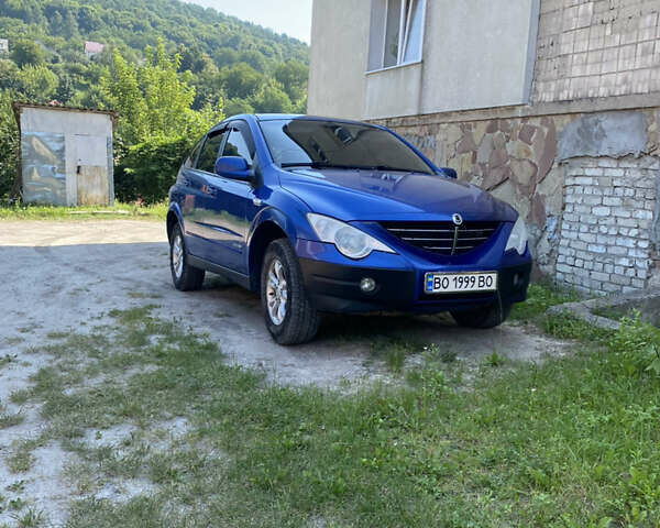 Синий Cанг Йонг Актион, объемом двигателя 2 л и пробегом 190 тыс. км за 7200 $, фото 1 на Automoto.ua