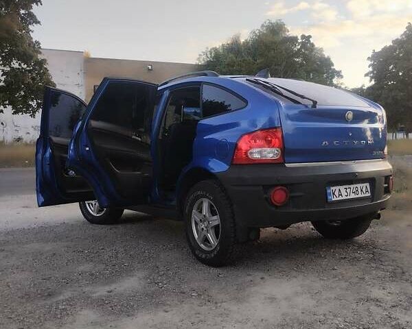 Синий Cанг Йонг Актион, объемом двигателя 2 л и пробегом 205 тыс. км за 8200 $, фото 6 на Automoto.ua