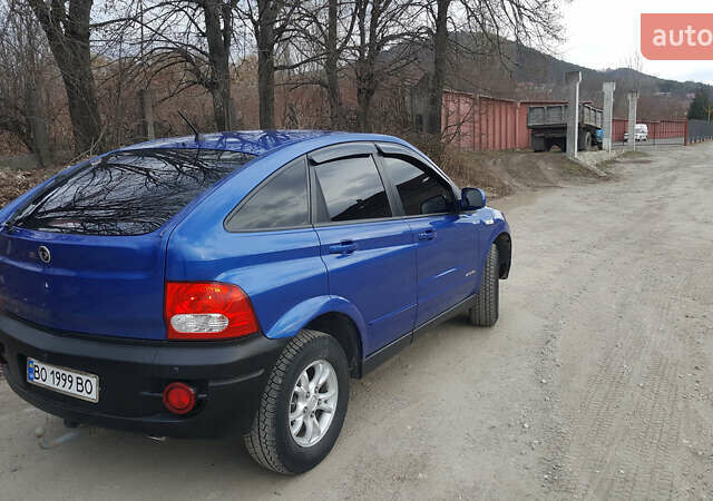 Синий Cанг Йонг Актион, объемом двигателя 2 л и пробегом 190 тыс. км за 7200 $, фото 4 на Automoto.ua