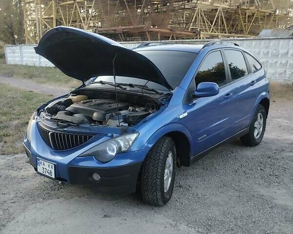 Синий Cанг Йонг Актион, объемом двигателя 2 л и пробегом 205 тыс. км за 8200 $, фото 5 на Automoto.ua