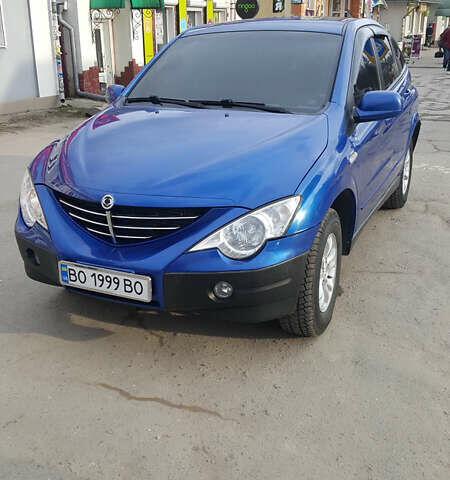 Синий Cанг Йонг Актион, объемом двигателя 2 л и пробегом 190 тыс. км за 7200 $, фото 14 на Automoto.ua