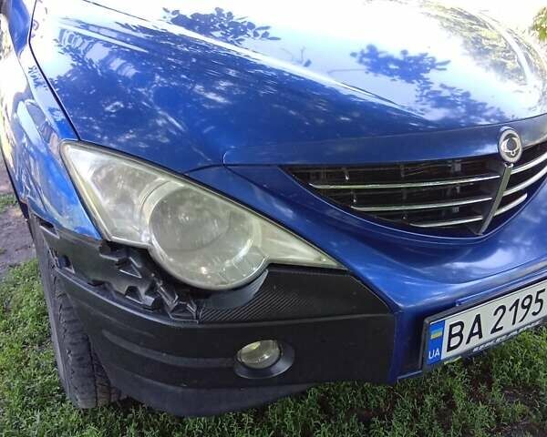 Синий Cанг Йонг Актион, объемом двигателя 2.3 л и пробегом 365 тыс. км за 6000 $, фото 10 на Automoto.ua