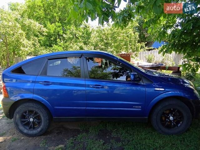 Синий Cанг Йонг Актион, объемом двигателя 2.3 л и пробегом 365 тыс. км за 6000 $, фото 9 на Automoto.ua