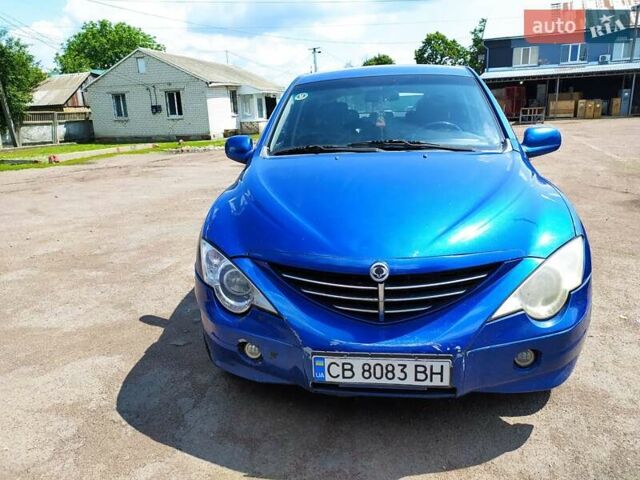 Синий Cанг Йонг Актион, объемом двигателя 2 л и пробегом 219 тыс. км за 5300 $, фото 5 на Automoto.ua