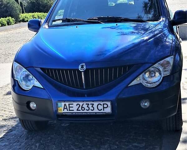 Синій Cанг Йонг Actyon, об'ємом двигуна 2 л та пробігом 165 тис. км за 5750 $, фото 2 на Automoto.ua