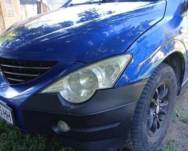 Синий Cанг Йонг Актион, объемом двигателя 2.3 л и пробегом 365 тыс. км за 6000 $, фото 11 на Automoto.ua