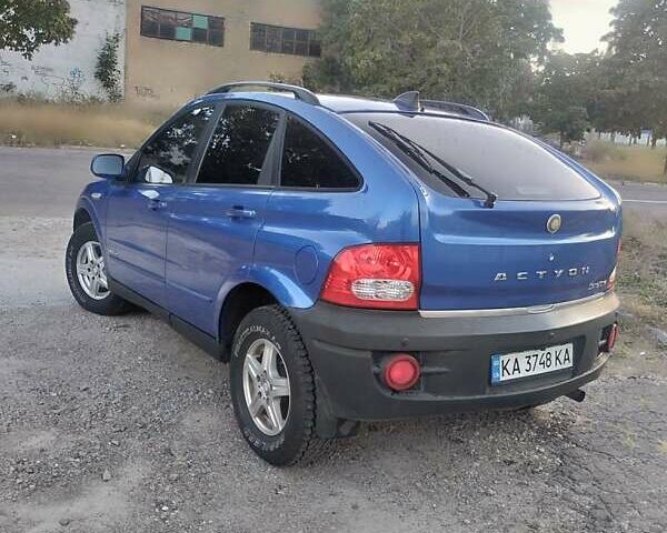 Синий Cанг Йонг Актион, объемом двигателя 2 л и пробегом 205 тыс. км за 8200 $, фото 3 на Automoto.ua