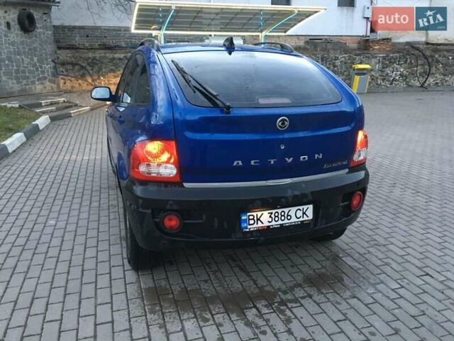 Синий Cанг Йонг Актион, объемом двигателя 2.3 л и пробегом 270 тыс. км за 5800 $, фото 9 на Automoto.ua