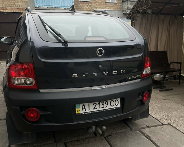 Синий Cанг Йонг Актион, объемом двигателя 2 л и пробегом 99 тыс. км за 7500 $, фото 3 на Automoto.ua
