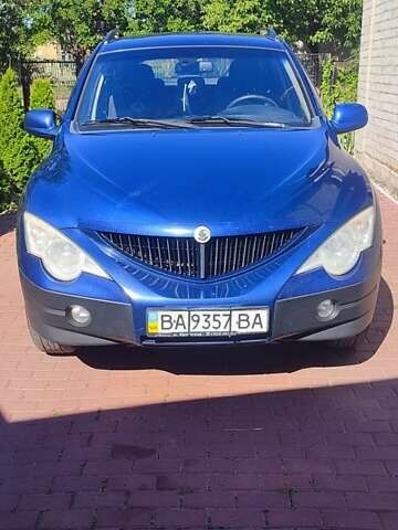 Синий Cанг Йонг Актион, объемом двигателя 2 л и пробегом 291 тыс. км за 8000 $, фото 3 на Automoto.ua