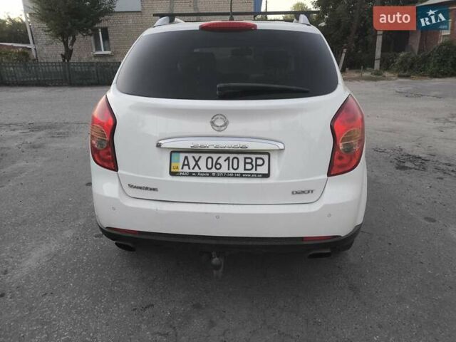 Білий Cанг Йонг Korando, об'ємом двигуна 2 л та пробігом 197 тис. км за 7600 $, фото 1 на Automoto.ua