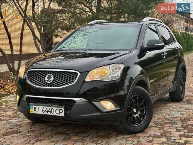 Черный Cанг Йонг Корандо, объемом двигателя 2 л и пробегом 168 тыс. км за 7200 $, фото 3 на Automoto.ua