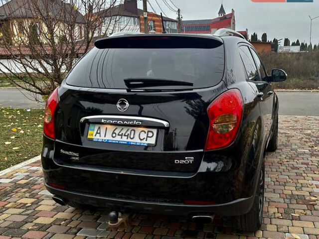 Черный Cанг Йонг Корандо, объемом двигателя 2 л и пробегом 168 тыс. км за 7200 $, фото 33 на Automoto.ua