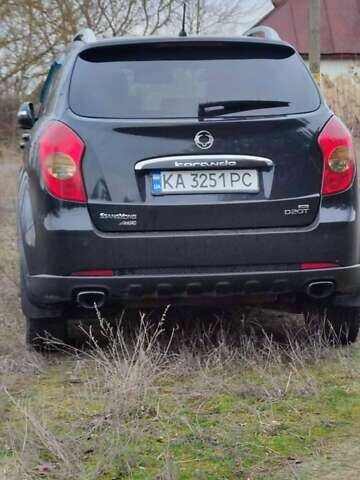 Чорний Cанг Йонг Korando, об'ємом двигуна 2 л та пробігом 218 тис. км за 7499 $, фото 40 на Automoto.ua