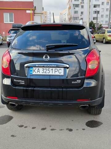 Чорний Cанг Йонг Korando, об'ємом двигуна 2 л та пробігом 218 тис. км за 7499 $, фото 12 на Automoto.ua