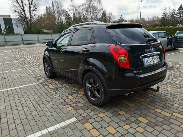 Чорний Cанг Йонг Korando, об'ємом двигуна 2 л та пробігом 194 тис. км за 9100 $, фото 4 на Automoto.ua