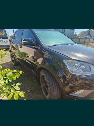 Черный Cанг Йонг Корандо, объемом двигателя 2 л и пробегом 194 тыс. км за 6000 $, фото 9 на Automoto.ua