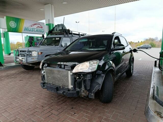 Чорний Cанг Йонг Korando, об'ємом двигуна 2 л та пробігом 146 тис. км за 4350 $, фото 1 на Automoto.ua