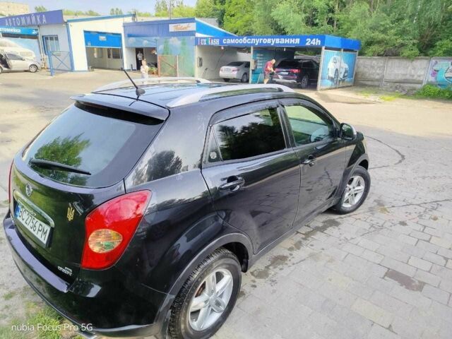 Чорний Cанг Йонг Korando, об'ємом двигуна 2 л та пробігом 144 тис. км за 8300 $, фото 1 на Automoto.ua