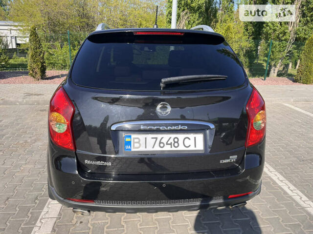 Чорний Cанг Йонг Korando, об'ємом двигуна 2 л та пробігом 94 тис. км за 8900 $, фото 3 на Automoto.ua