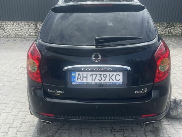 Чорний Cанг Йонг Korando, об'ємом двигуна 2 л та пробігом 181 тис. км за 9300 $, фото 1 на Automoto.ua