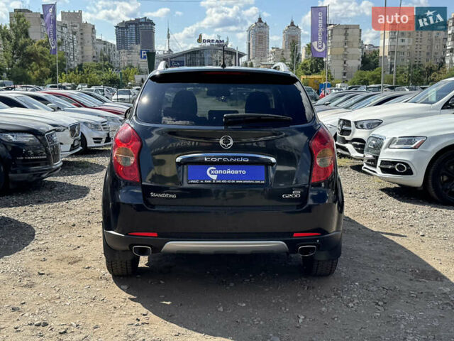 Черный Cанг Йонг Корандо, объемом двигателя 2 л и пробегом 169 тыс. км за 8900 $, фото 5 на Automoto.ua