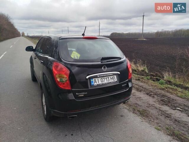 Чорний Cанг Йонг Korando, об'ємом двигуна 2 л та пробігом 130 тис. км за 10000 $, фото 3 на Automoto.ua