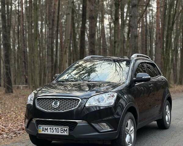 Чорний Cанг Йонг Korando, об'ємом двигуна 2 л та пробігом 163 тис. км за 8100 $, фото 1 на Automoto.ua