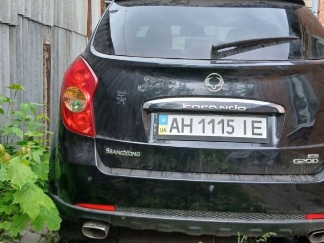 Cанг Йонг Korando 2013 у Харкові на Automoto.ua Чорний Cанг Йонг Korando, об'ємом двигуна 0 л та пробігом 350 тис. км за 4000 $, фото 1 на Automoto.ua