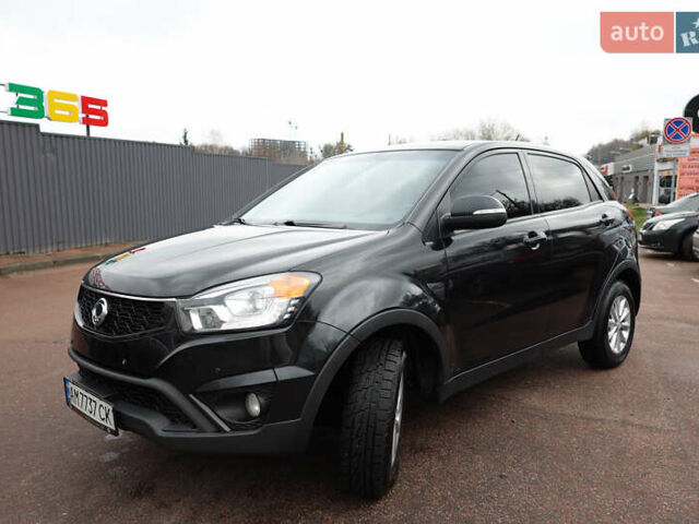 Чорний Cанг Йонг Korando, об'ємом двигуна 2 л та пробігом 263 тис. км за 8600 $, фото 2 на Automoto.ua