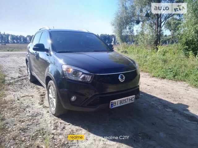 Чорний Cанг Йонг Korando, об'ємом двигуна 2 л та пробігом 240 тис. км за 10500 $, фото 2 на Automoto.ua