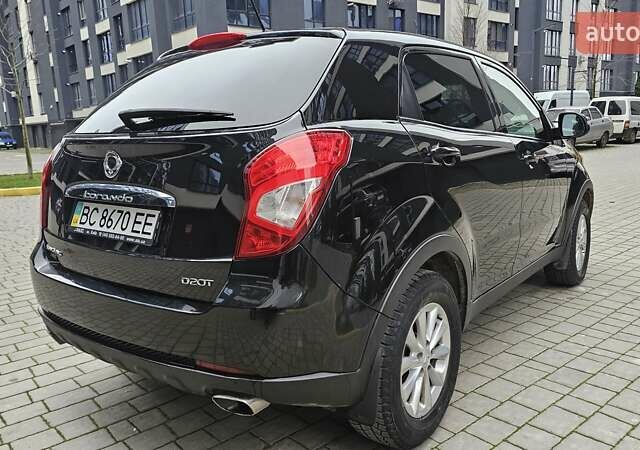 Черный Cанг Йонг Корандо, объемом двигателя 2 л и пробегом 173 тыс. км за 9000 $, фото 9 на Automoto.ua