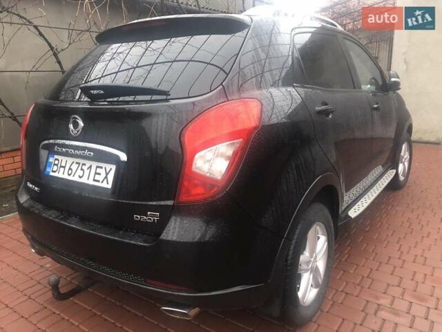 Чорний Cанг Йонг Korando, об'ємом двигуна 2 л та пробігом 131 тис. км за 9500 $, фото 1 на Automoto.ua