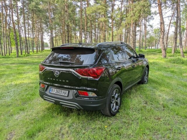 Чорний Cанг Йонг Korando, об'ємом двигуна 0.16 л та пробігом 52 тис. км за 21500 $, фото 2 на Automoto.ua