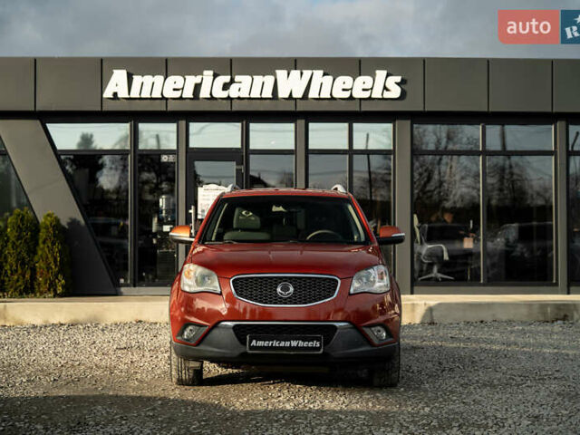 Красный Cанг Йонг Корандо, объемом двигателя 2 л и пробегом 166 тыс. км за 8900 $, фото 1 на Automoto.ua