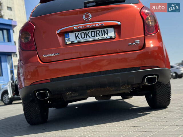 Красный Cанг Йонг Корандо, объемом двигателя 2 л и пробегом 278 тыс. км за 7500 $, фото 7 на Automoto.ua