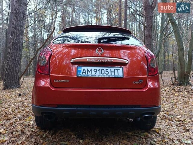 Cанг Йонг Korando 2012 у Житомирі на Automoto.ua Червоний Cанг Йонг Korando, об'ємом двигуна 2 л та пробігом 227 тис. км за 8000 $, фото 46 на Automoto.ua