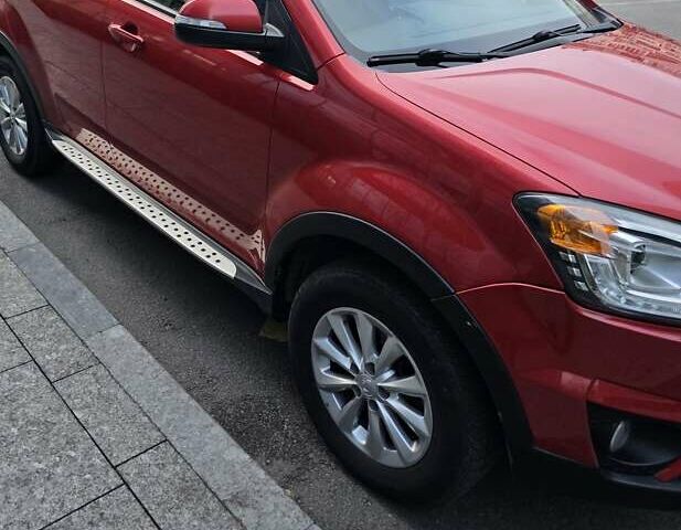 Красный Cанг Йонг Корандо, объемом двигателя 2 л и пробегом 110 тыс. км за 10000 $, фото 6 на Automoto.ua