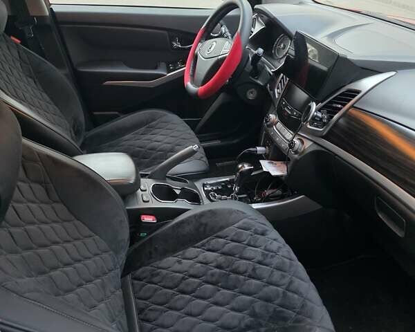 Красный Cанг Йонг Корандо, объемом двигателя 2 л и пробегом 110 тыс. км за 10000 $, фото 1 на Automoto.ua