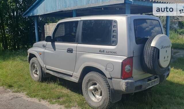 Сірий Cанг Йонг Korando, об'ємом двигуна 2.87 л та пробігом 158 тис. км за 9300 $, фото 2 на Automoto.ua