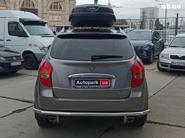 Сірий Cанг Йонг Korando, об'ємом двигуна 2 л та пробігом 130 тис. км за 10590 $, фото 7 на Automoto.ua