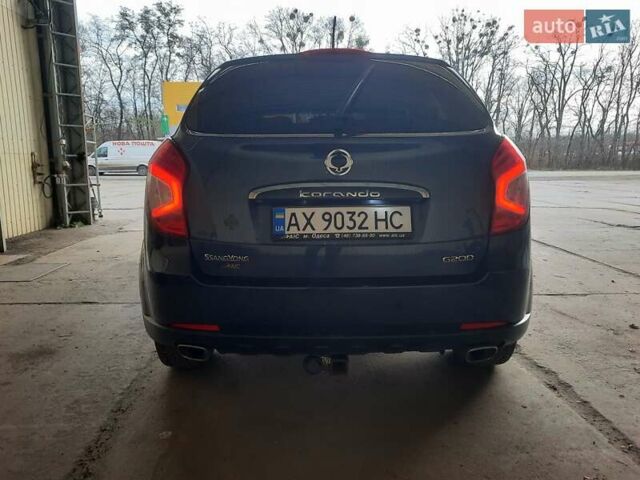 Серый Cанг Йонг Корандо, объемом двигателя 2 л и пробегом 204 тыс. км за 9500 $, фото 6 на Automoto.ua