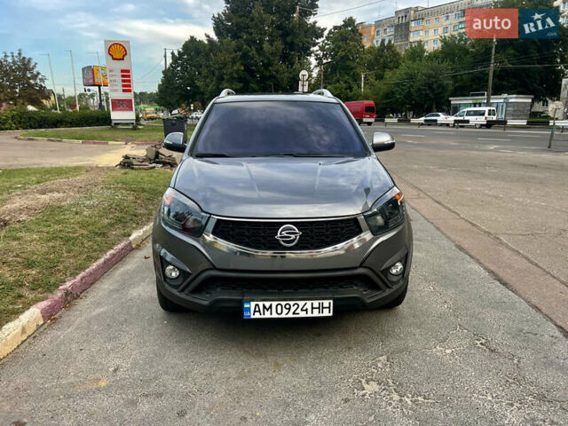 Серый Cанг Йонг Корандо, объемом двигателя 2 л и пробегом 80 тыс. км за 11999 $, фото 1 на Automoto.ua