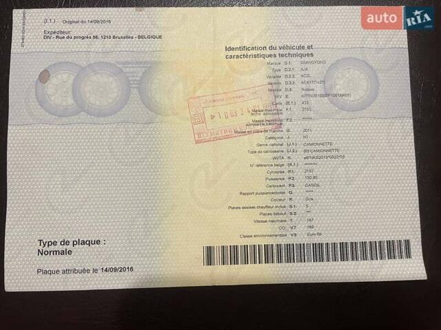 Серый Cанг Йонг Корандо, объемом двигателя 2.16 л и пробегом 254 тыс. км за 15000 $, фото 108 на Automoto.ua