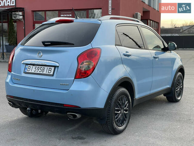 Синій Cанг Йонг Korando, об'ємом двигуна 2 л та пробігом 217 тис. км за 6150 $, фото 14 на Automoto.ua