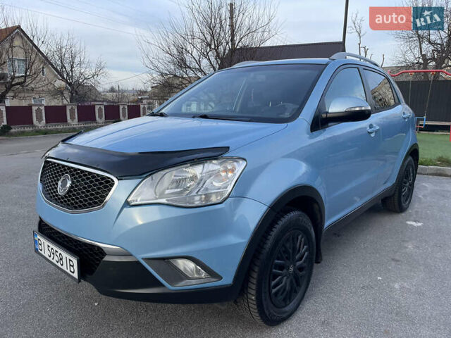 Синій Cанг Йонг Korando, об'ємом двигуна 2 л та пробігом 217 тис. км за 6150 $, фото 1 на Automoto.ua