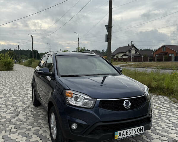 Синій Cанг Йонг Korando, об'ємом двигуна 2 л та пробігом 163 тис. км за 8899 $, фото 1 на Automoto.ua