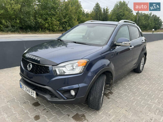 Синий Cанг Йонг Корандо, объемом двигателя 2 л и пробегом 104 тыс. км за 10500 $, фото 1 на Automoto.ua